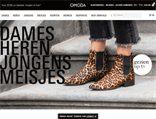 Tablet Screenshot of omoda.nl